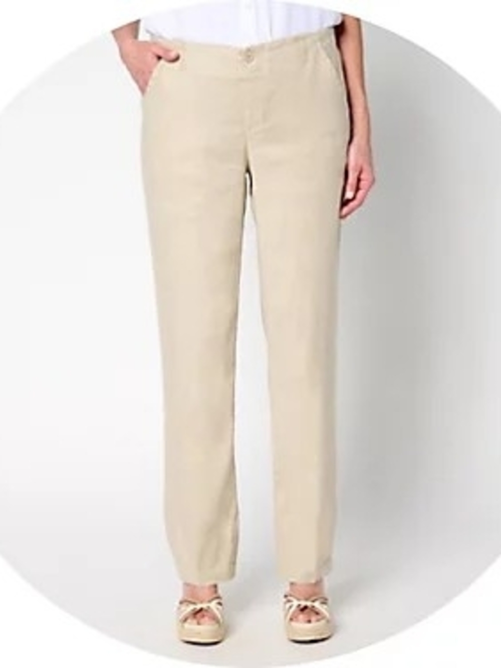 NYDJ Size 16W Marilyn Straight Corduroy Pants NWT Cream Winter White